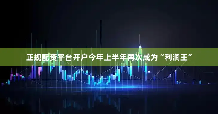 正规配资平台开户今年上半年再次成为“利润王”